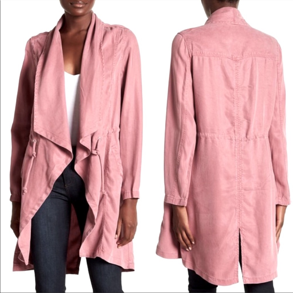 MAX JEANS Drawcord duster jacket NWT
